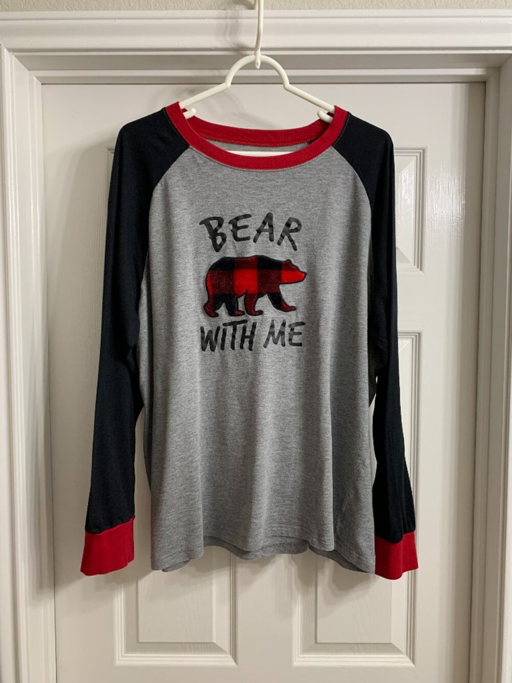 Holiday Fam Jams Brand Women's Pajama Top, Size XL